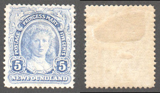 Newfoundland Scott 108 Mint VF (P14.0x14.2) (P) - Click Image to Close